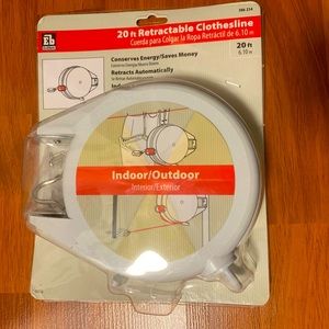 Everbilt 20ft retractable clothesline